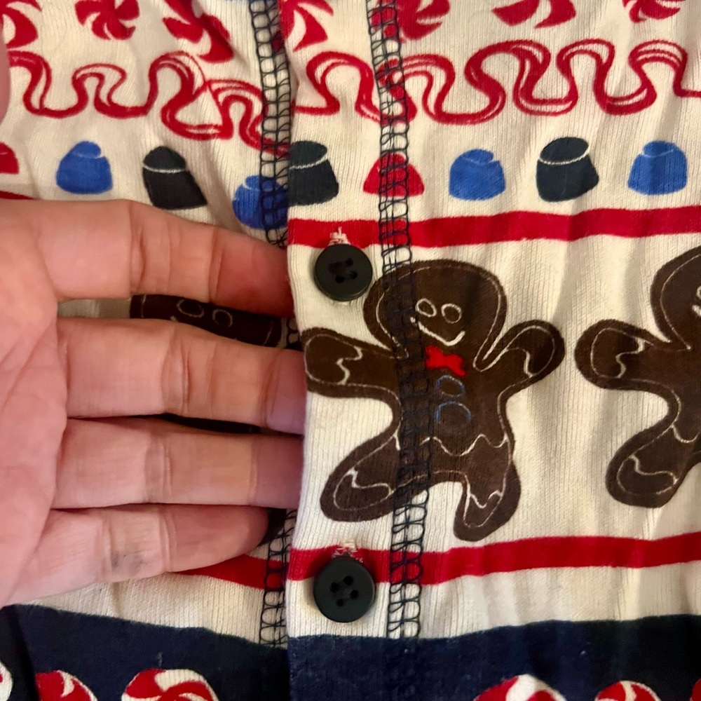 Sweet Cheeks Gingerbread Pajama Set - Picture 7 of 13